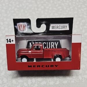 Red 1967 Mercury M-100 Custom 4X4 Premium Die-cast Pick-up Truck